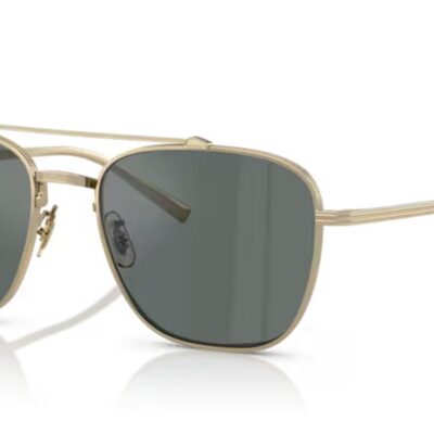 Oliver Peoples AVISON OV 1349ST Gold/Royal Blue Sunglasses