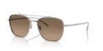 Oliver Peoples Men's AVISON OV 1349ST Silver/Sandstone Sunglasses