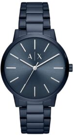 Armani Exchange Men's 42mm Blue Ion Plated Watch (AX2702)