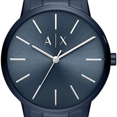 Armani Exchange Men's 42mm Blue Ion Plated Watch (AX2702)