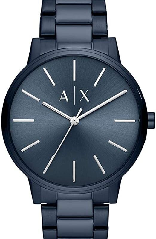 Armani Exchange Men's 42mm Blue Ion Plated Watch (AX2702)