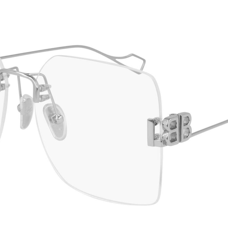 Balenciaga BB0113O Silver Eyeglasses