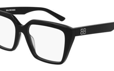 Balenciaga Women's BB0130O Black Eyeglasses