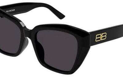 Balenciaga Women's BB0273SA Black/Grey Sunglasses