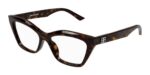 Balenciaga Women's BB0342O Havana Eyeglasses