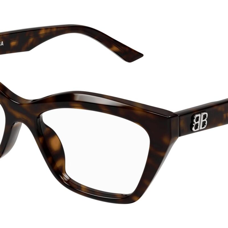Balenciaga Women's BB0342O Havana Eyeglasses