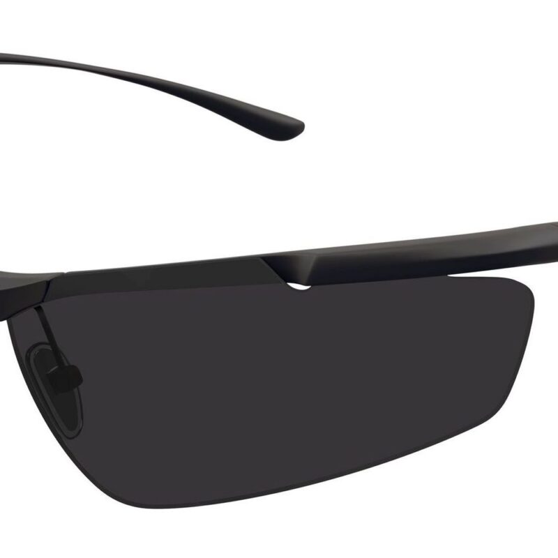 Balenciaga Men's BB0462S Black/Grey Sunglasses