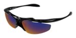 Balenciaga Men's BB0464S Black/Violet Sunglasses