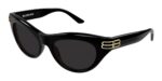Balenciaga Women's BB0466S Black/Grey Sunglasses