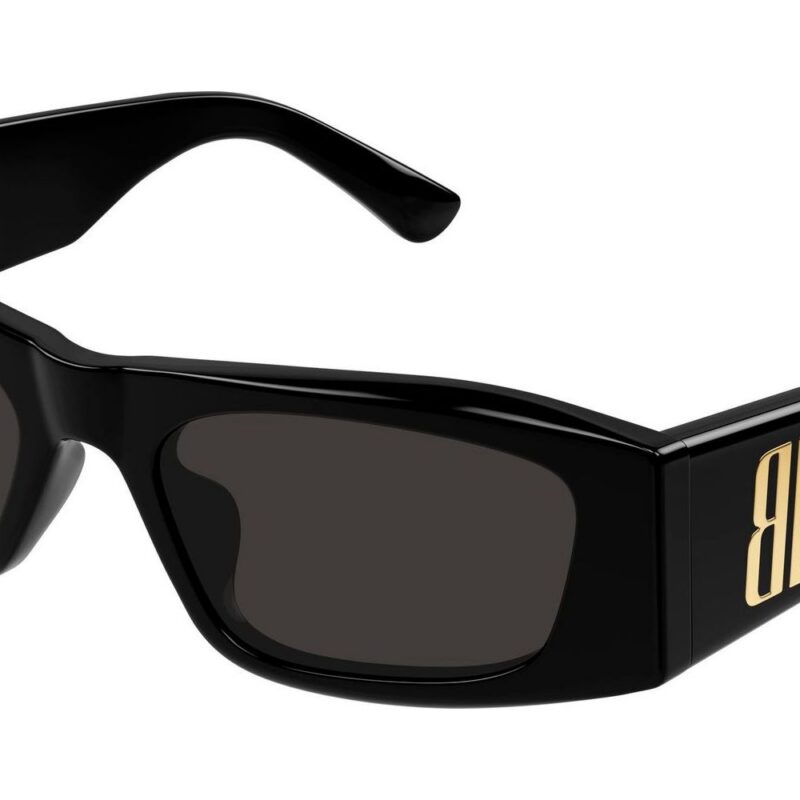 Balenciaga Women's BB0478S Black/Grey Sunglasses
