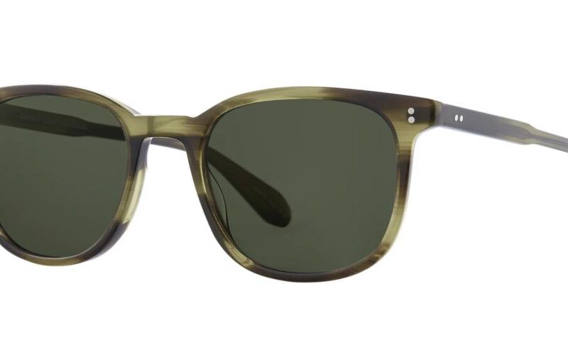 Garrett Leight Men's BENTLEY SUN Douglas Fir/G15 Sunglasses Garrett Leight Men's BENTLEY SUN Douglas Fir/G15 Sunglasses