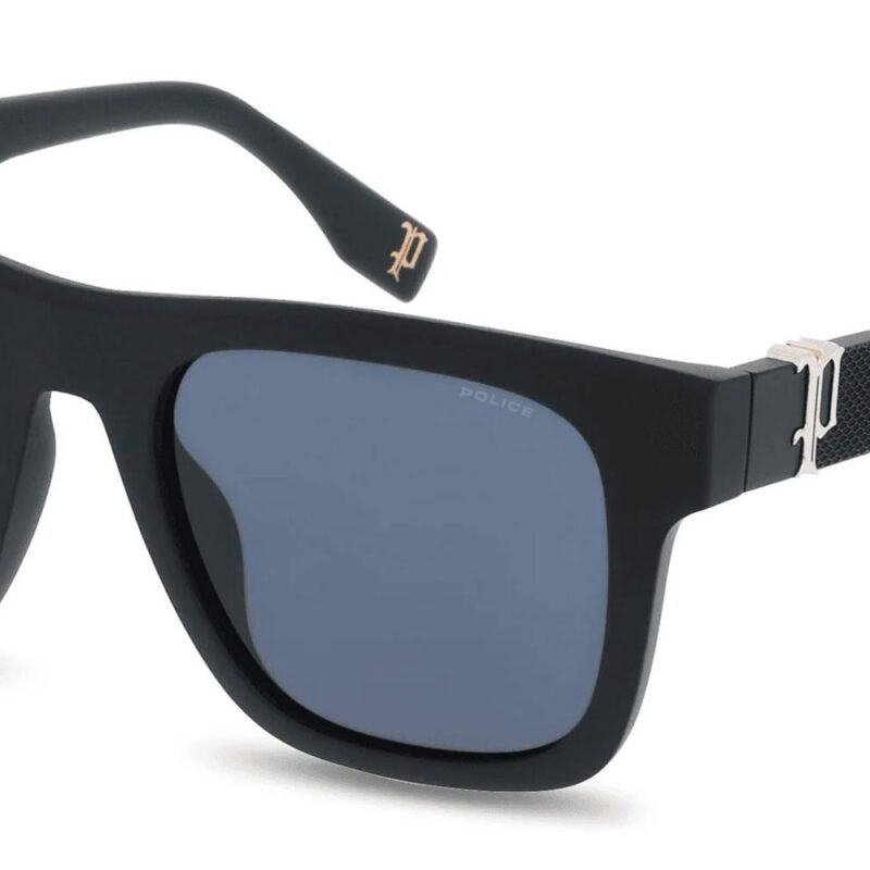 Police Men's BEYOND LITE 7 SPLQ79 Matte Black/Grey Shaded Sunglasses Police Men's BEYOND LITE 7 SPLQ79 Matte Black/Grey Shaded Sunglasses