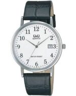 Q&q Unisex 40mm Metal Watch (BL04J304Y)