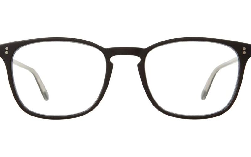 Garrett Leight Unisex BOON Matte Black Eyeglasses Garrett Leight Unisex BOON Matte Black Eyeglasses