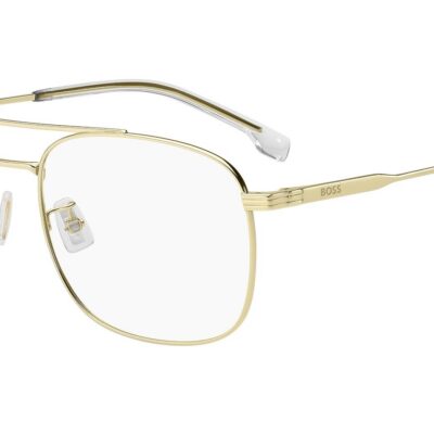 Boss Men's 1771/G Black Gold Eyeglasses