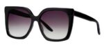 Barton Perreira Women's BP0239 VANITY Black/Grey Shaded Sunglasses