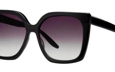 Barton Perreira Women's BP0239 VANITY Black/Grey Shaded Sunglasses