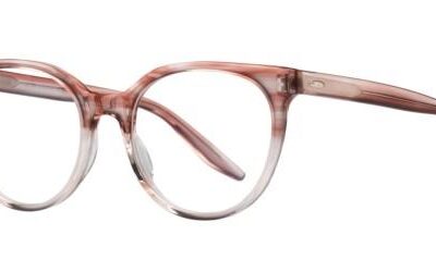 Barton Perreira Women's BP5284 JOCELYN Striped Pink Eyeglasses