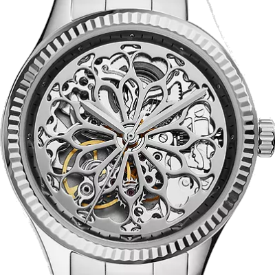Fossil Women's 36mm Silver Stainless Steel Watch (BQ3753)