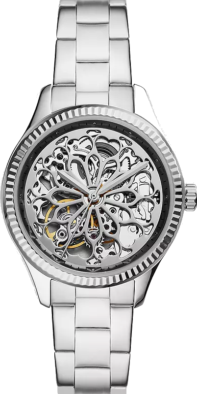 Fossil Women's 36mm Silver Stainless Steel Watch (BQ3753) Fossil Women's 36mm Silver Stainless Steel Watch (BQ3753)