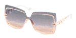Dita Unisex BROKYN Rose Gold/Grey To Peach Gradient Sunglasses