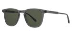 Garrett Leight Men's BROOKS SUN Grey Crystal/Semi-Flat Pure G15 Sunglasses