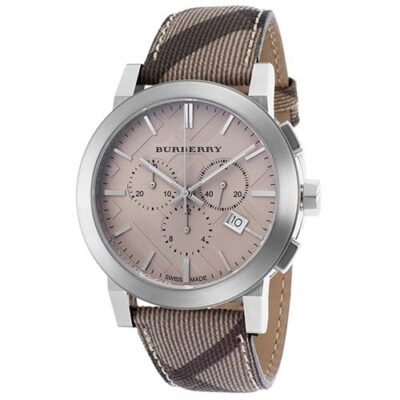 Burberry Unisex 42mm Chronograph Watch (BU9358)