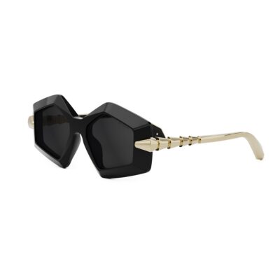 Bvlgari Women's BV40003I Black Gold/Smoke Sunglasses