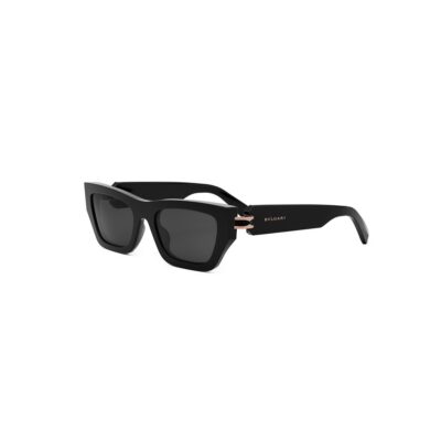 Bvlgari Women's BV40047I Black Gold/Smoke Sunglasses