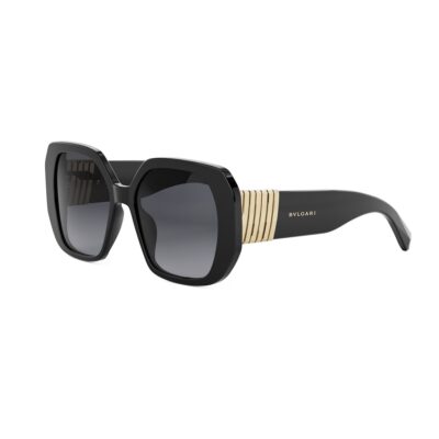 Bvlgari Women's BV40058I Black/Gradient Smoke Sunglasses