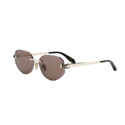 Bvlgari Women's BV40059U Gold/Brown Sunglasses