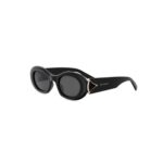 Bvlgari Women's BV40070I Black Gold/Smoke Sunglasses