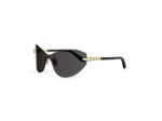 Bvlgari Women's BV40080U Gold/Solid Smoke Sunglasses
