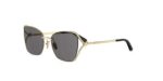Bvlgari Women's BV40081U Gold/Solid Smoke Sunglasses