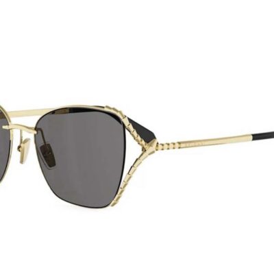 Bvlgari Women's BV40081U Gold/Solid Smoke Sunglasses