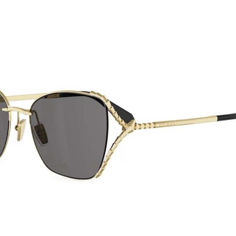 Bvlgari Women's BV40081U Gold/Solid Smoke Sunglasses