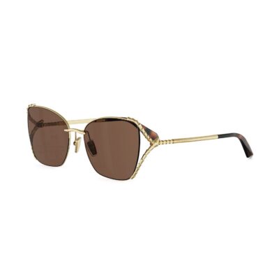Bvlgari Women's BV40081U Shiny Endura Gold/Brown Sunglasses