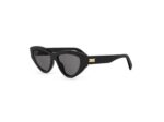 Bvlgari Women's BV40088I Black Gold/Smoke Sunglasses