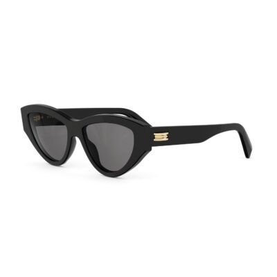 Bvlgari Women's BV40088I Black Gold/Smoke Sunglasses