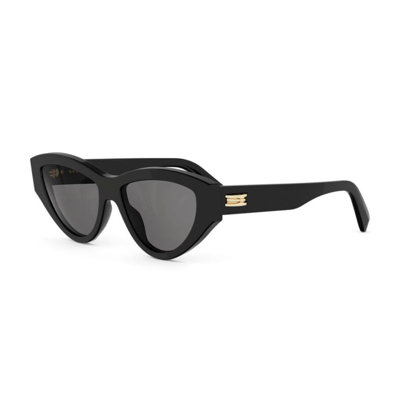 Bvlgari Women's BV40088I Black Gold/Smoke Sunglasses