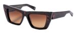 Balmain Women's B - EYE Brown White Gold/Dark Brown Shaded Sunglasses