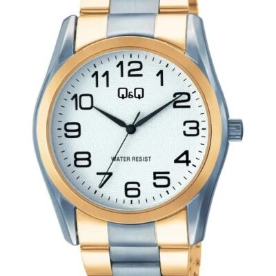 Q&q Unisex 39mm Metal Watch (C58A-004PY)