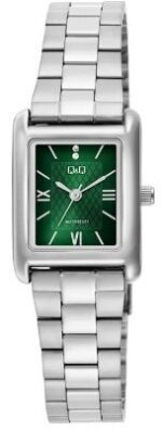 Q&q Women's 22mm Stainless Steel Watch (C69A-003PY)
