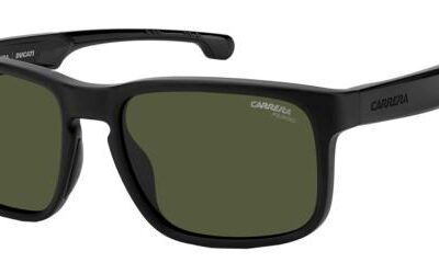 Carrera Ducati Men's CARDUC 001/S Matte Black/Green Polarized Sunglasses