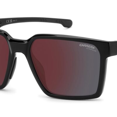 Carrera Ducati Men's CARDUC 045/S Black Red/Red Mirrored Sunglasses