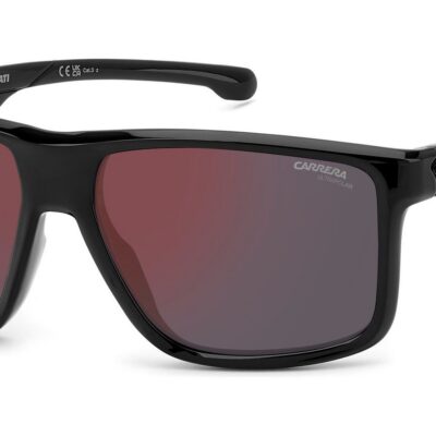 Carrera Ducati Men's CARDUC 056/S Black Red/Red Mirrored Sunglasses