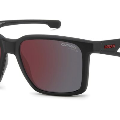 Carrera Ducati Men's CARDUC 065/S Matte Black/ Red Mirrored Sunglasses