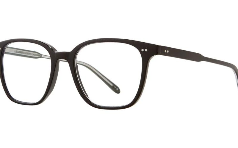 Garrett Leight Men's CARINA Black Eyeglasses Garrett Leight Men's CARINA Black Eyeglasses