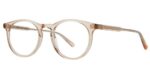 Garrett Leight Men's CARLTON Bio Beige Crystal Eyeglasses