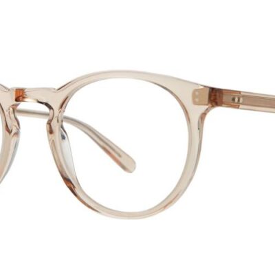Garrett Leight Men's CARLTON Bio Beige Crystal Eyeglasses
